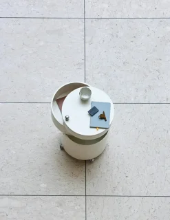 Barboy Sidebord, orange af Verner Panton