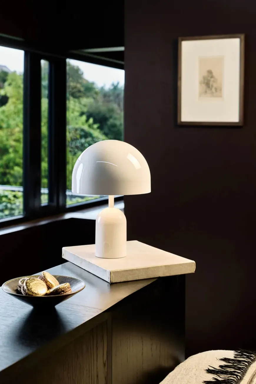 Bell Portable Bordlampe, grey fra Tom Dixon