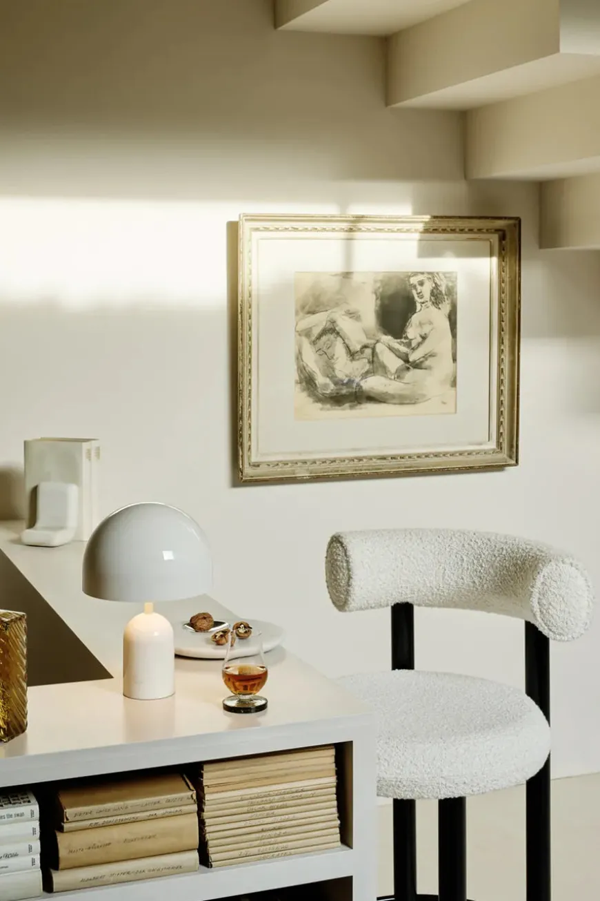 Bell Portable Bordlampe, grey fra Tom Dixon