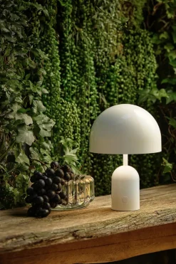 Bell Portable Bordlampe, silver fra Tom Dixon