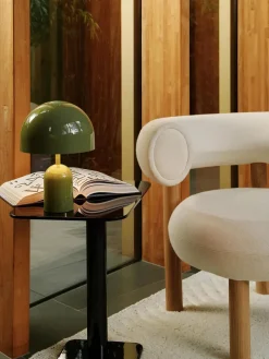 Bell Portable Bordlampe, taupe fra Tom Dixon