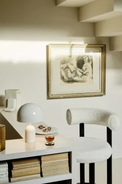 Bell Portable Bordlampe, taupe fra Tom Dixon