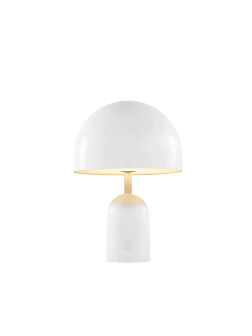 Bell Portable Bordlampe, white fra Tom Dixon