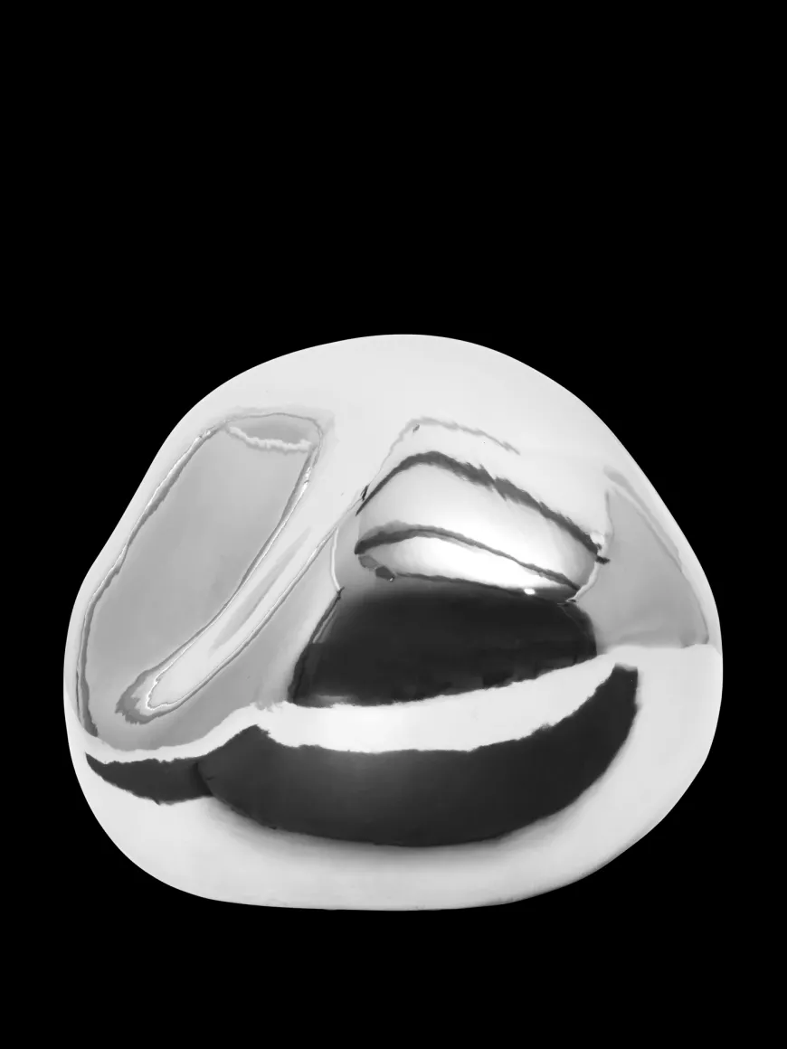 Bellure Piece Round Silver fra Ferm Living