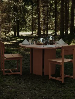 Bellure Piece Round Silver fra Ferm Living