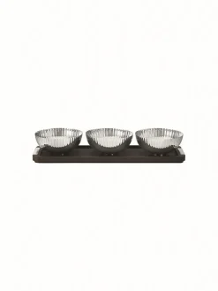 Bernadotte Bakke m. skåle fra Georg Jensen