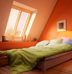 Bæk & Bølge Sengetøj, blå/birk fra Juna