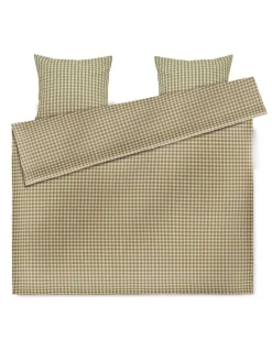 Bæk & Bølge Sengetøj, blå/birk fra Juna