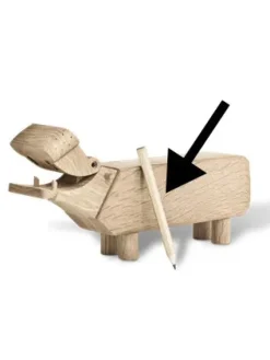 Blyant til Flodhest af Kay Bojesen