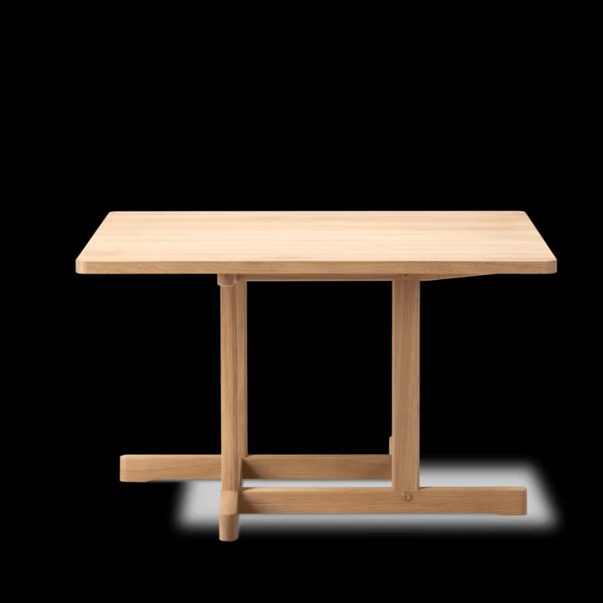 BM80 Shaker sofabord, rundt af Børge Mogensen