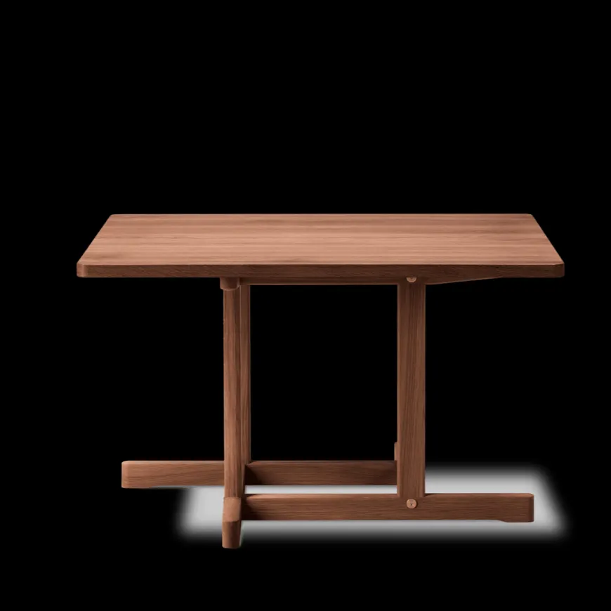 BM80 Shaker sofabord, rundt af Børge Mogensen