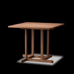 BM80 Shaker spisebord, firkantet af Børge Mogensen