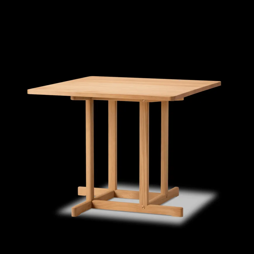 BM80 Shaker spisebord, rundt af Børge Mogensen