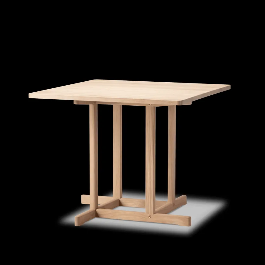 BM80 Shaker spisebord, rundt af Børge Mogensen