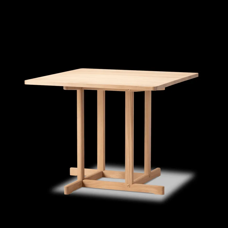 BM80 Shaker spisebord, rundt af Børge Mogensen