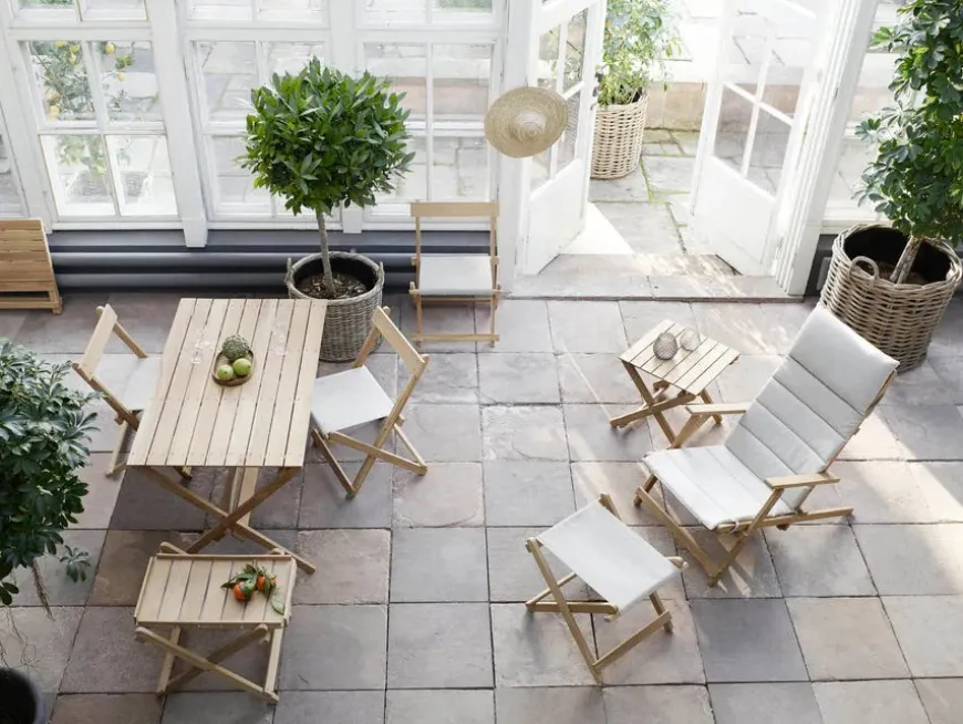 BM5768 Skammel af Børge Mogensen