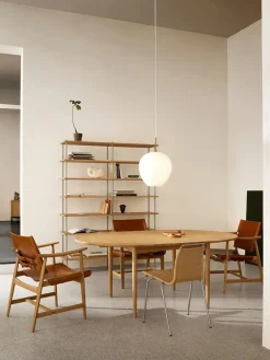 BM0121 Spisebord, sæbebehandlet eg af Børge Mogensen