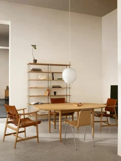 BM0121 Spisebord, sæbebehandlet eg af Børge Mogensen