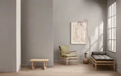 BM0488S Table Bench af Børge Mogensen