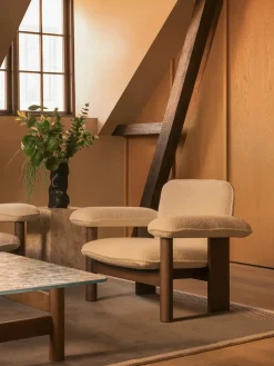 Brasilia Lounge Chair, low back, textile fra Audo Copenhagen