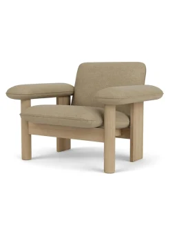 Brasilia Lounge Chair, low back, sheepskin fra Audo Copenhagen