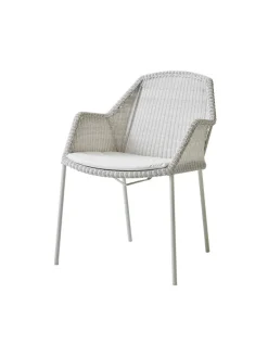 Breeze Havestol m. Armlæn, stabelbar fra Cane-line