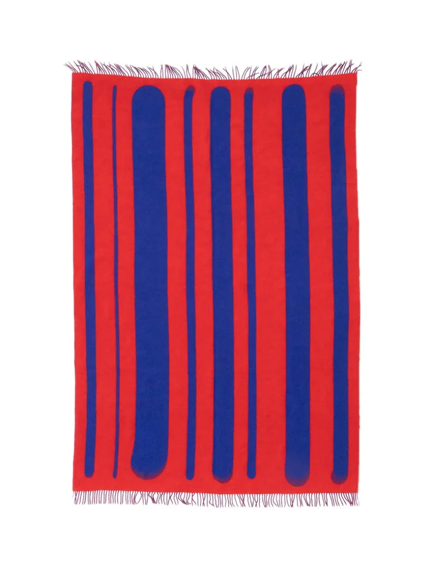 Brush Plaid, blue/red fra raawii