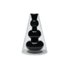 Bump Vase Cone Black fra Tom Dixon