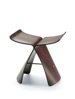 Butterfly Stool, palisander fra Vitra