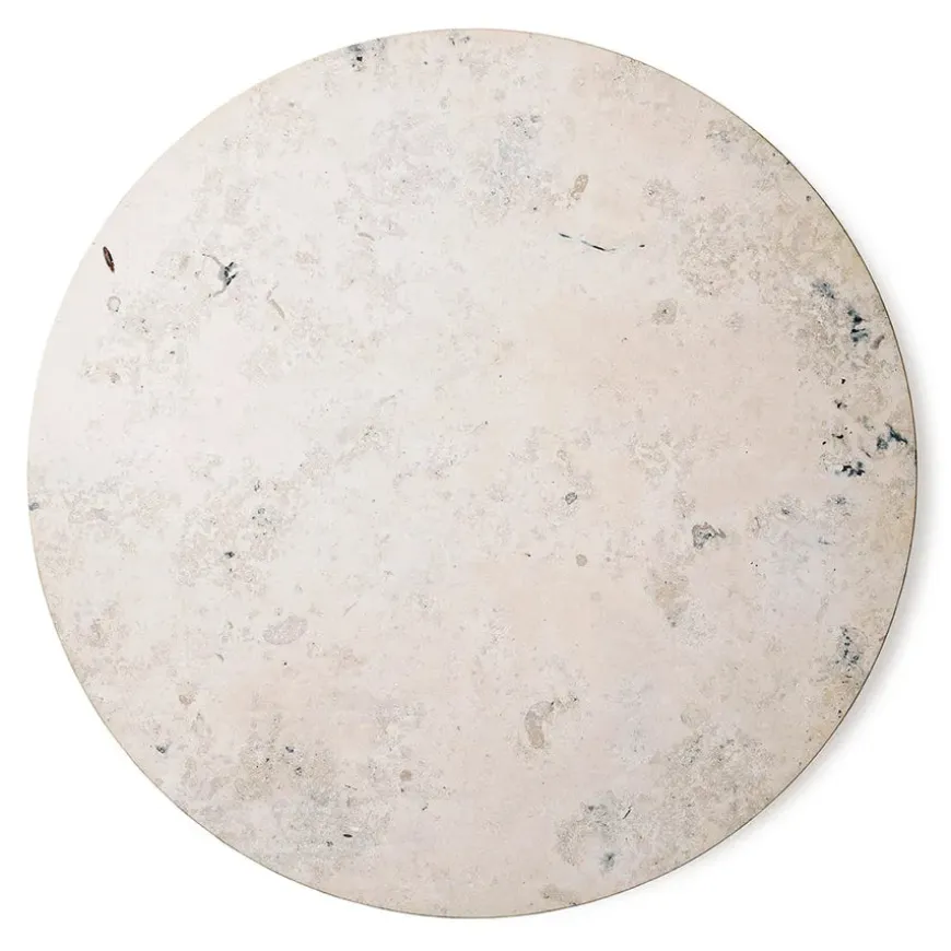 Cabin bord Ø130, beige marmor fra Vipp