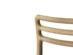 Cabin Stol med lædersæde fra Vipp