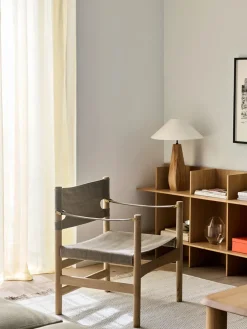 Canvas 21 stol, lys olieret eg af Børge Mogensen