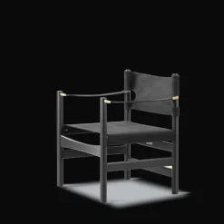 Canvas 21 stol, lys olieret eg af Børge Mogensen