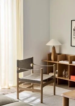 Canvas 21 stol, røget olieret eg af Børge Mogensen