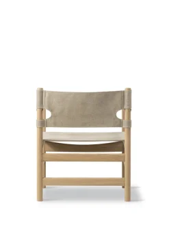 Canvas 21 stol, røget olieret eg af Børge Mogensen