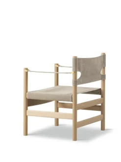 Canvas 21 stol, sæbebehandlet af Børge Mogensen