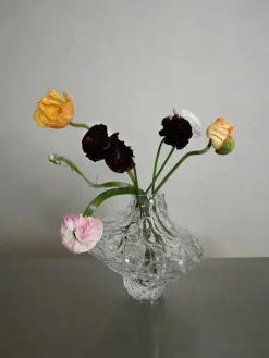 Canyon Vase Large, clear fra Hein studio