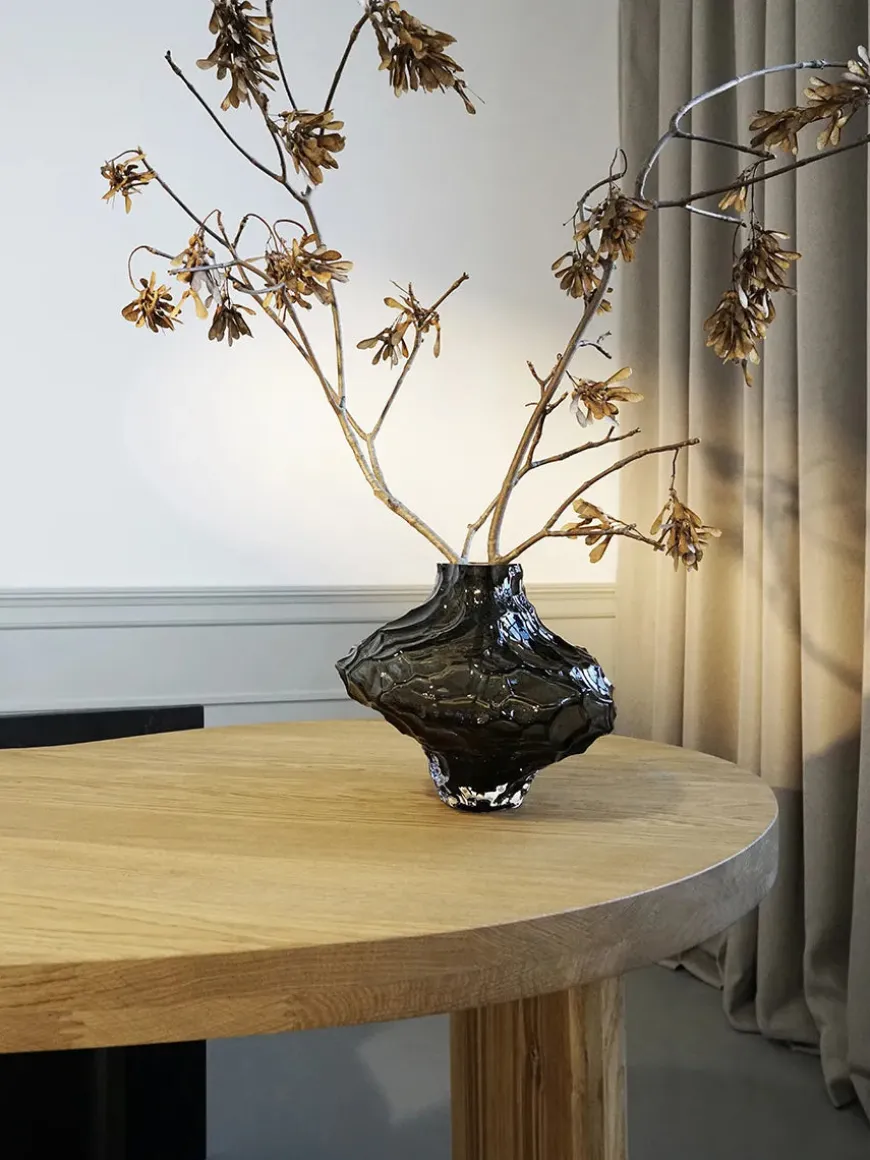 Canyon Vase Large, clear fra Hein studio