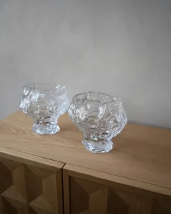 Canyon Vase Medium, clear fra Hein studio