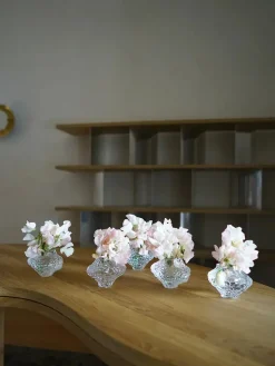 Canyon Vase Mini, clear fra Hein Studio