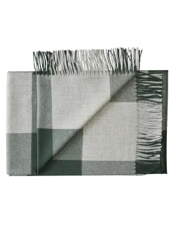 Caracas Plaid, black fra Silkeborg Uldspinderi