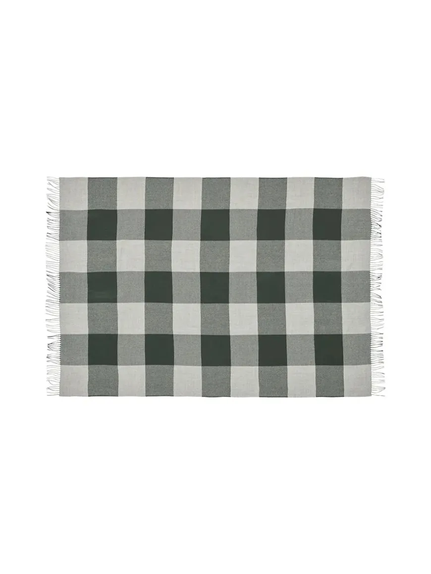 Caracas Plaid, caramel fra Silkeborg Uldspinderi
