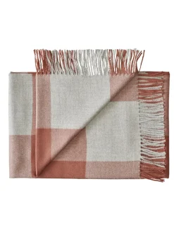 Caracas Plaid, caramel fra Silkeborg Uldspinderi