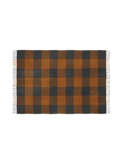 Caracas Plaid, caramel fra Silkeborg Uldspinderi