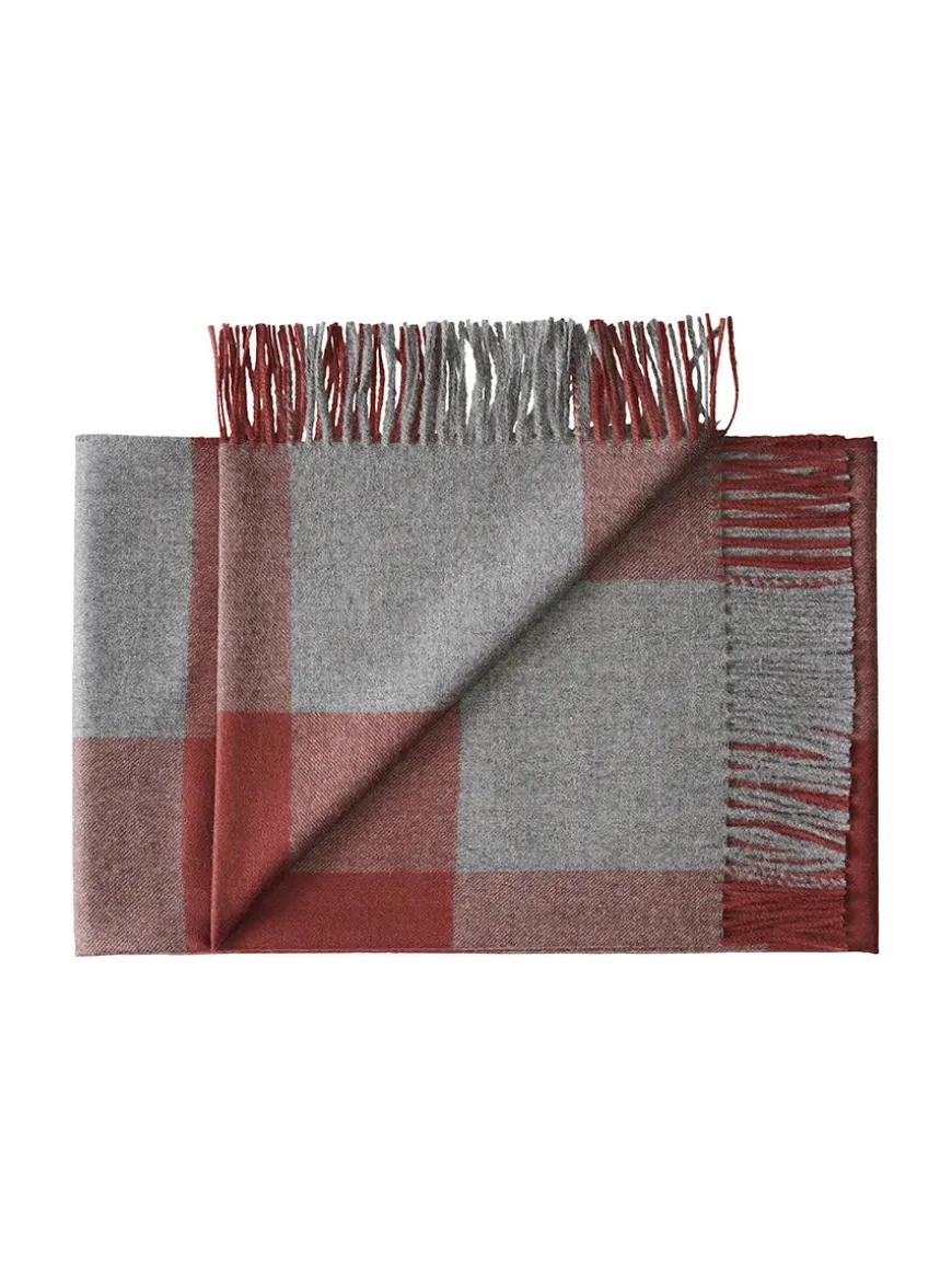 Caracas Plaid, pine fra Silkeborg Uldspinderi