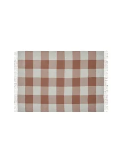 Caracas Plaid, umber fra Silkeborg Uldspinderi