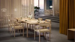 Carimate Stol, bøg fra Fritz Hansen