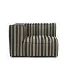 Catena Armrest Left Louisiana, sand/black fra Ferm Living