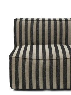 Catena Armrest Right Louisiana, sand/black fra Ferm Living