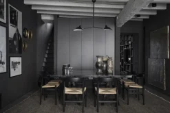 Ceiling Lamp w/2 Fixed Arms af Serge Mouille